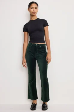 velvet good high rise kick flare pants