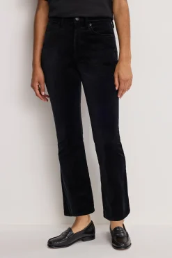 velvet good high rise kick flare pants