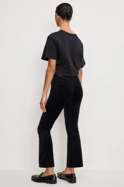velvet good high rise kick flare pants