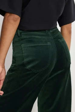 velvet good waist palazzo pants