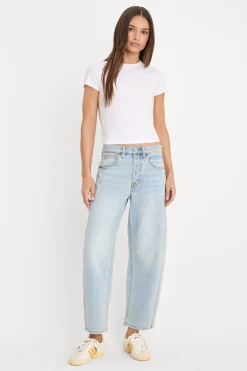 vintage barrel ankle jeans