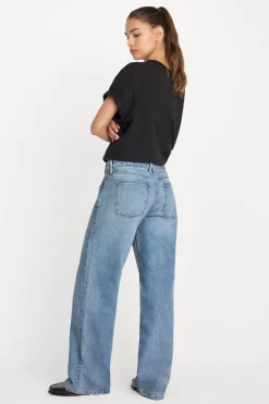 vintage low loose jeans