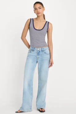 vintage low loose jeans