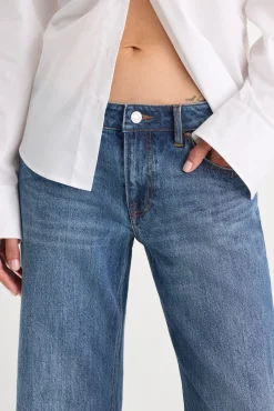 vintage low loose jeans