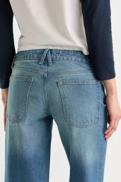 vintage low loose jeans
