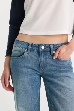 vintage low loose jeans