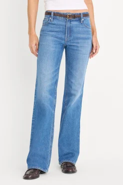 vintage low rise bootcut jeans