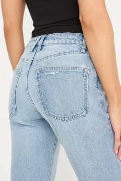 vintage straight ankle jeans