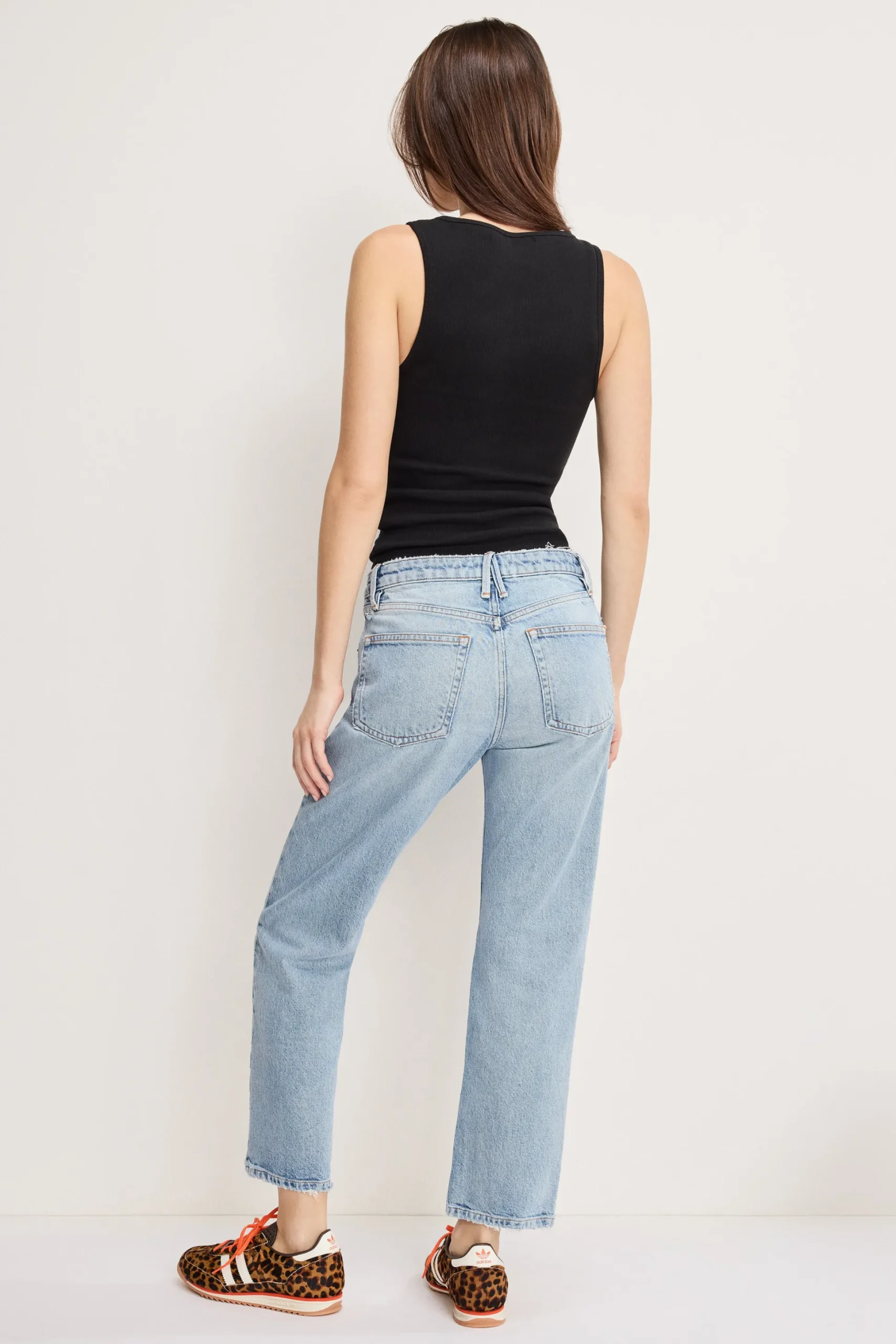 vintage straight ankle jeans