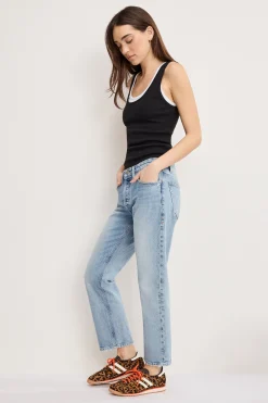 vintage straight ankle jeans