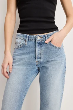 vintage straight ankle jeans