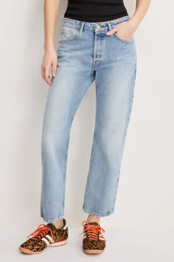 vintage straight ankle jeans