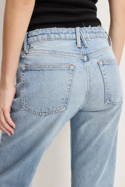 vintage straight ankle jeans