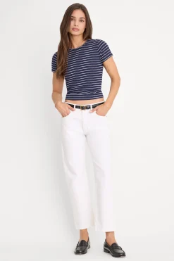vintage straight ankle jeans