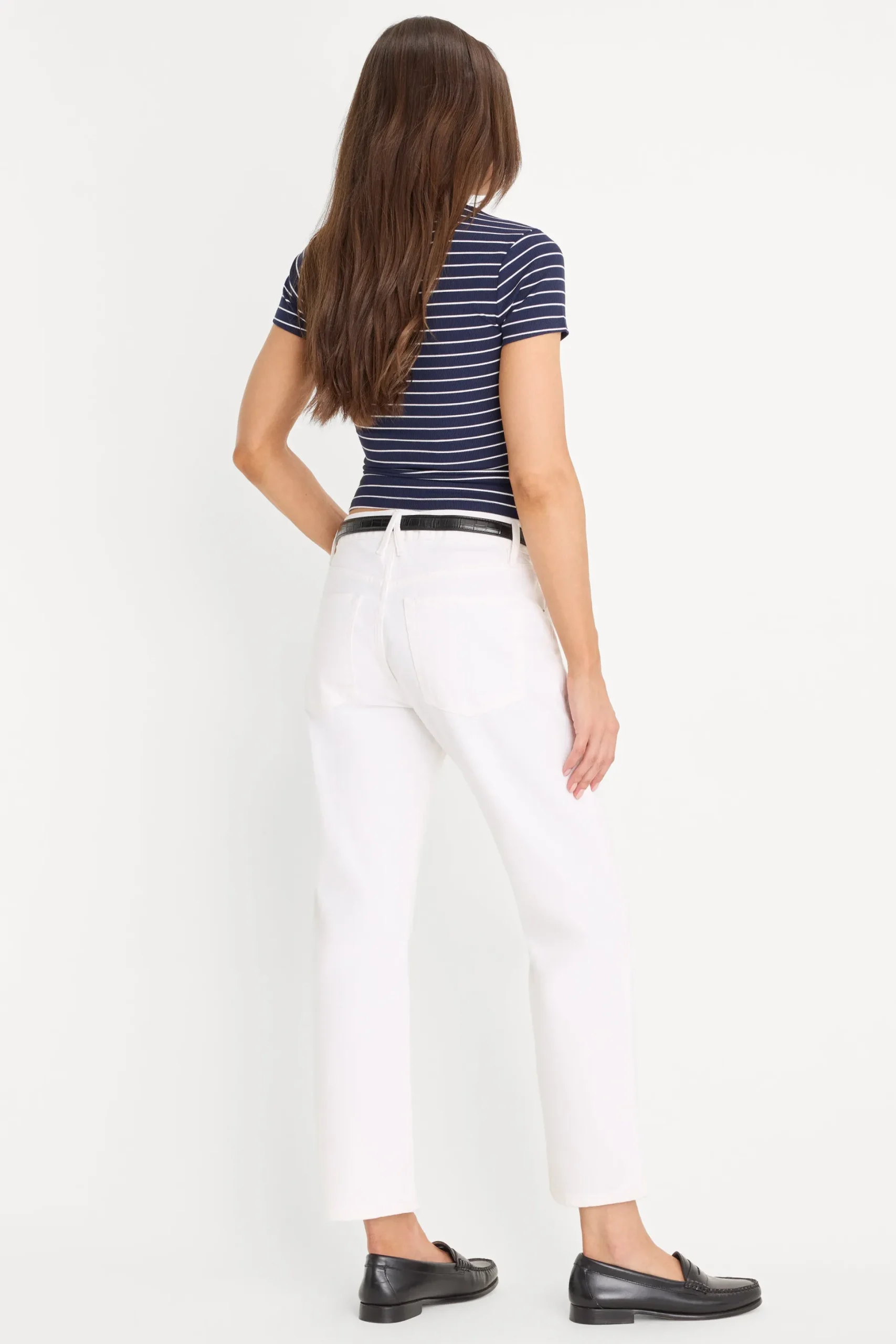 vintage straight ankle jeans