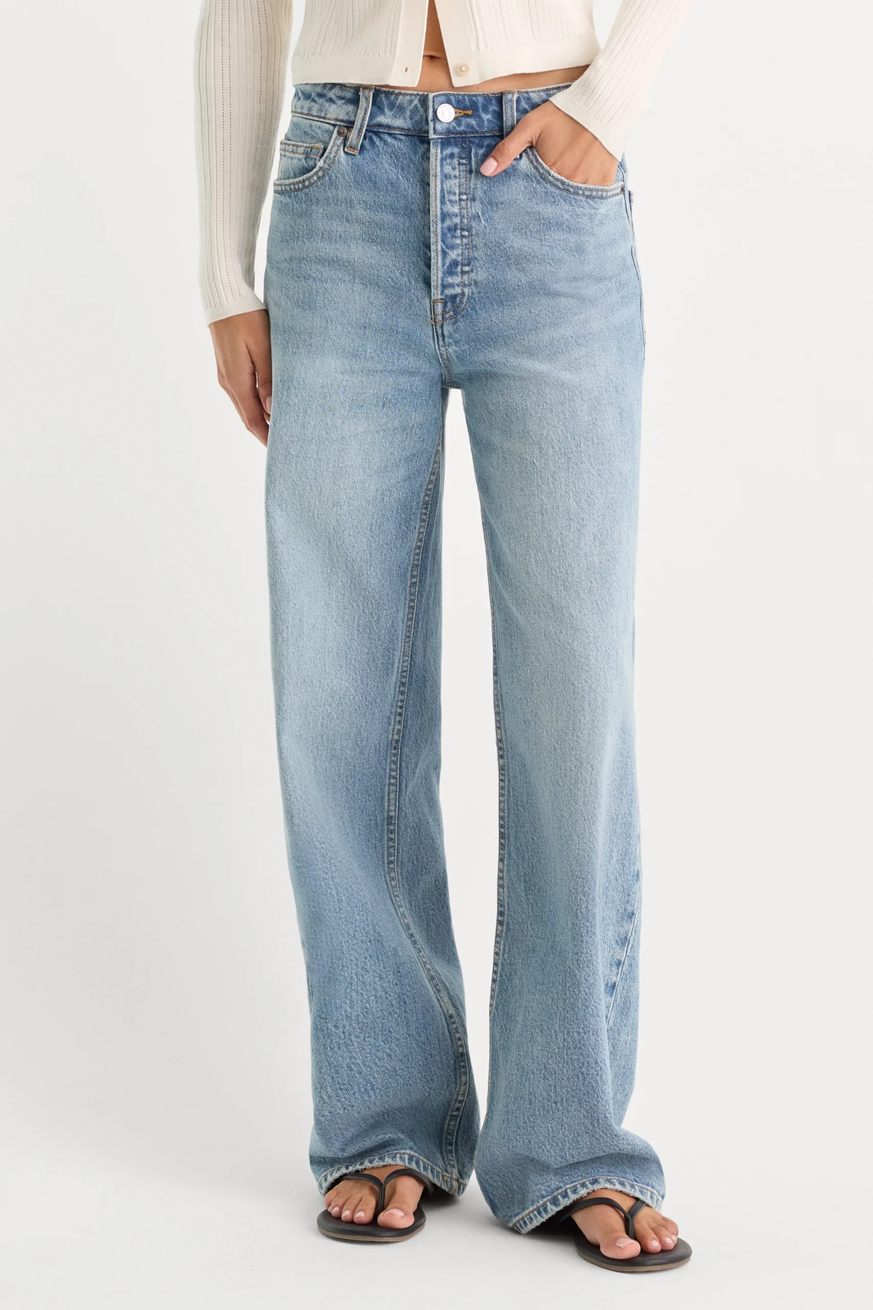 vintage wide jeans