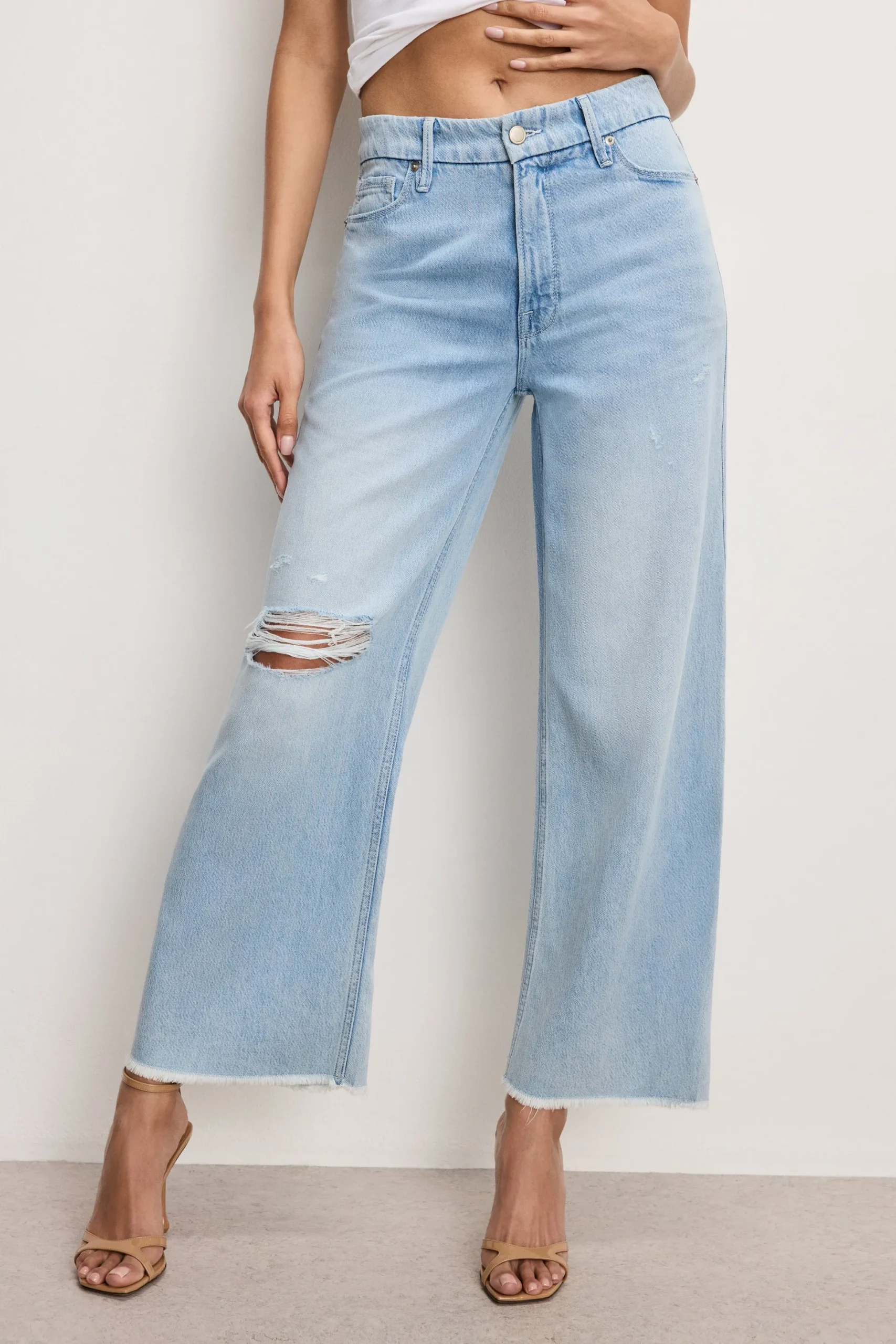 weightless good skate wide cropped jeans
