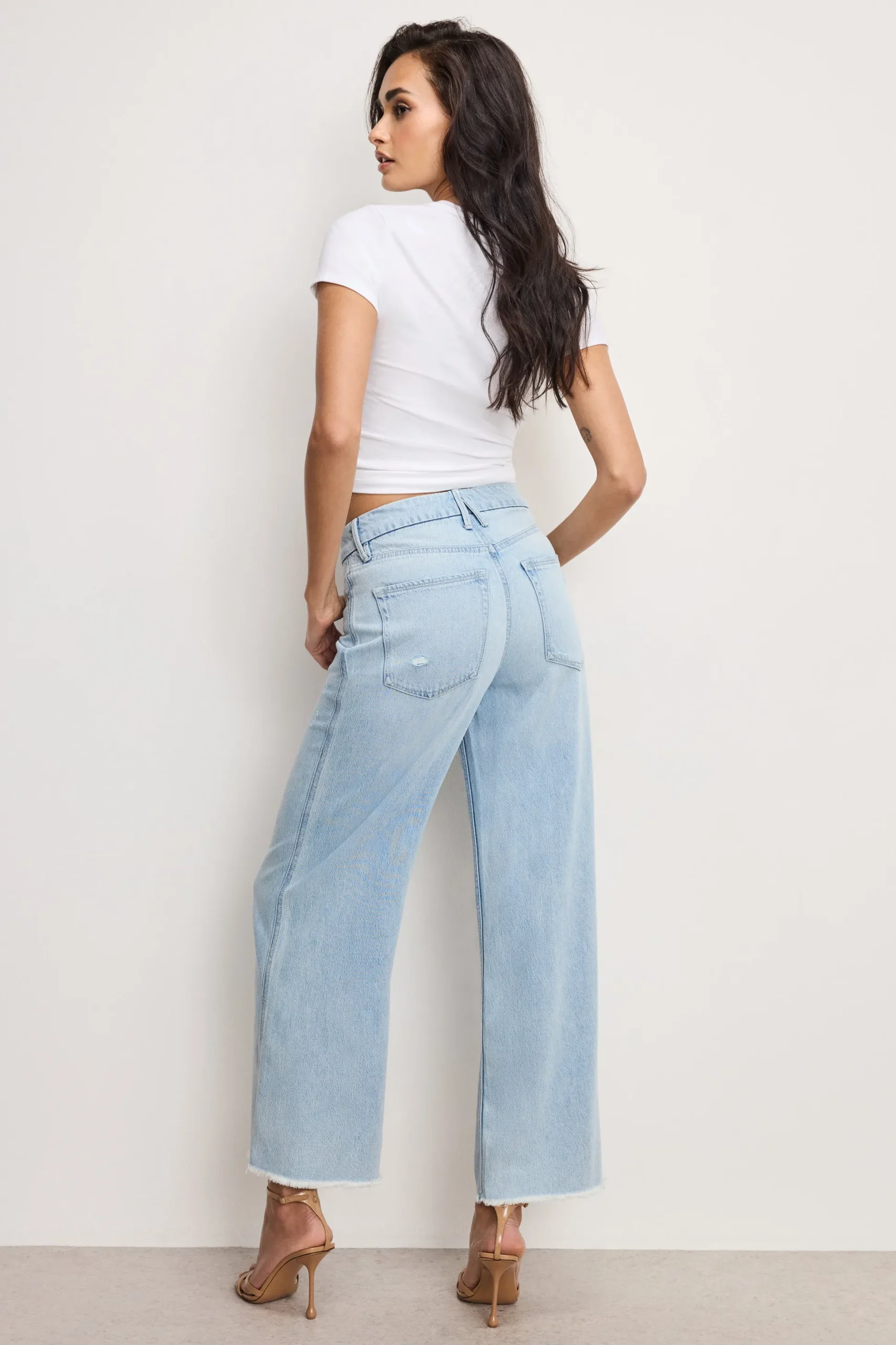 weightless good skate wide cropped jeans